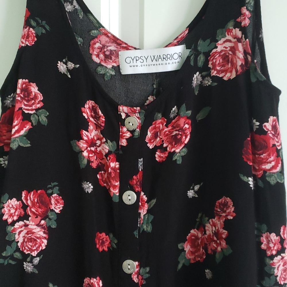 Pacsun Gypsy Warrior Floral Dress